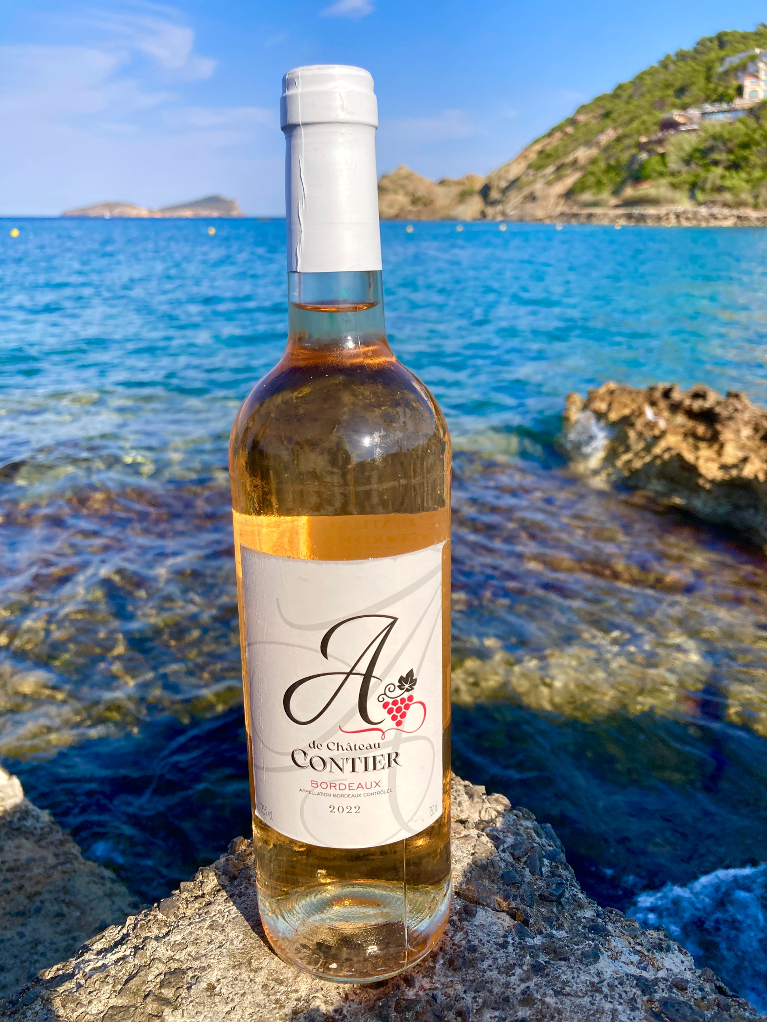 A de Château Contier Rosé